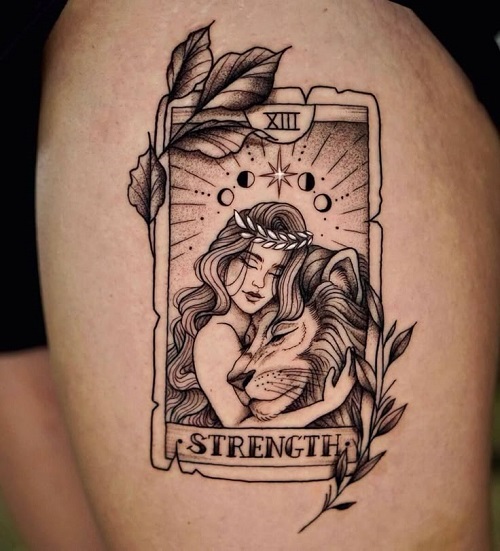 Tarot Card Tattoo Ideas 1