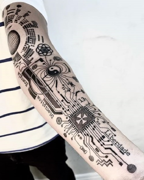 Cyber‑Sigilism Tattoo 3