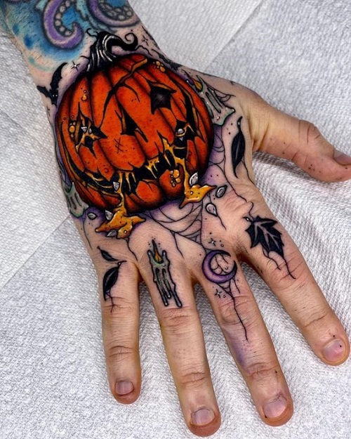  Jack O Lantern Tattoo 4