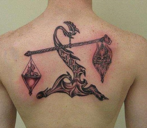 Inspiring Libra Tattoos 2