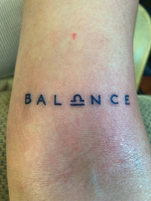 Beautiful Libra Tattoos 3