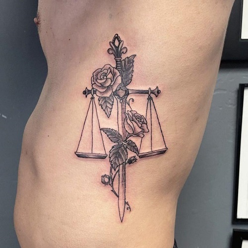 Beautiful Libra Tattoos 4