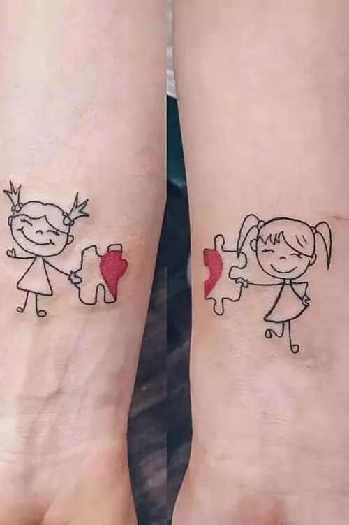 Friend Tattoos 5