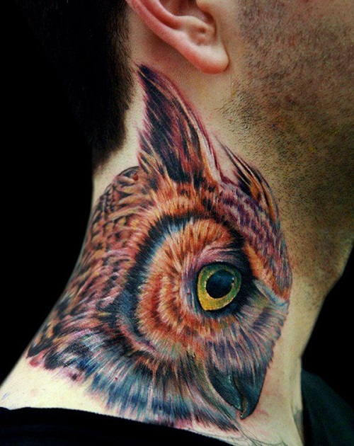 stunning Owl Tattoo 2