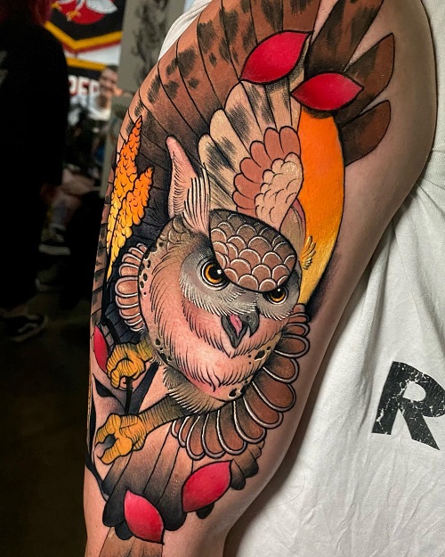 Owl Tattoo Ideas 2