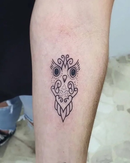 stunning Owl Tattoo 4