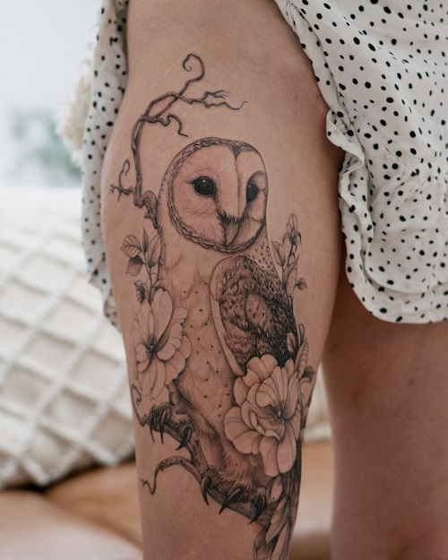 Owl Tattoo Ideas 5