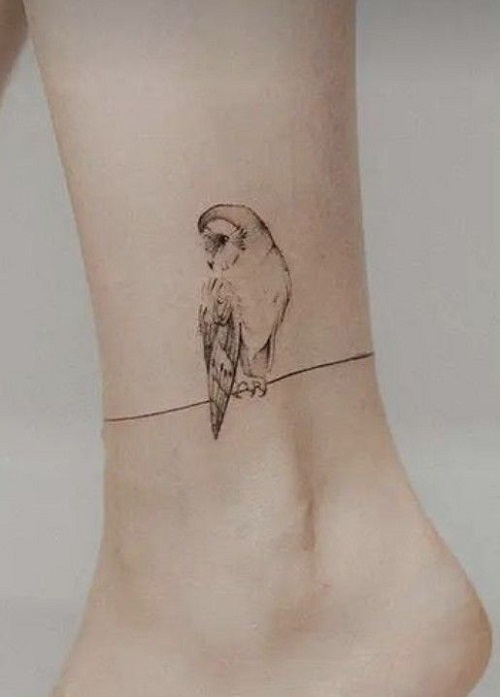 Women Owl Tattoo Ideas 2