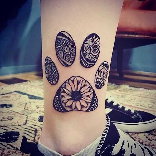 stunning Paw Tattoo Ideas 2