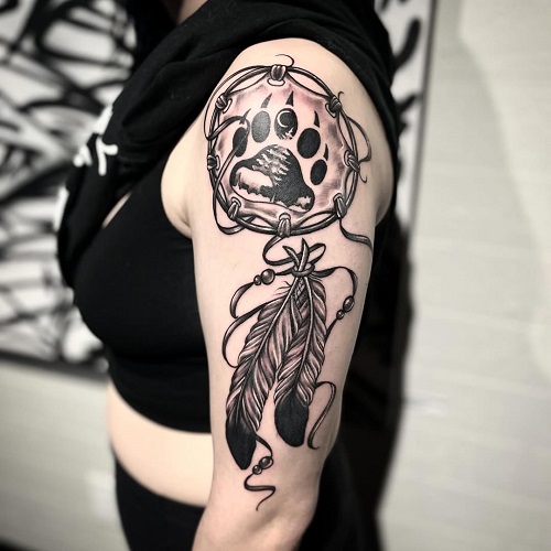 Paw Tattoo Ideas 2