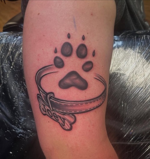 Paw Tattoo Ideas 5