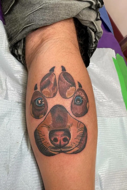 women Paw Tattoo Ideas 4
