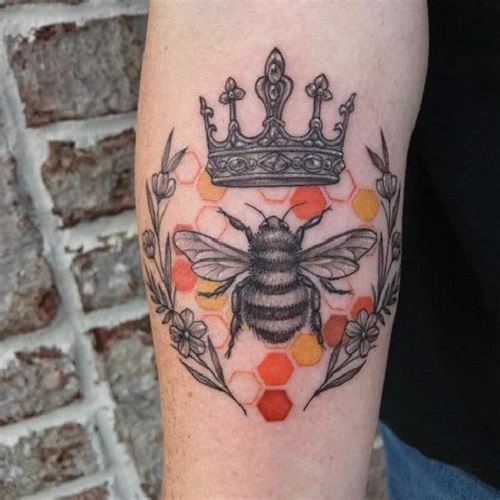 women Queen Tattoo