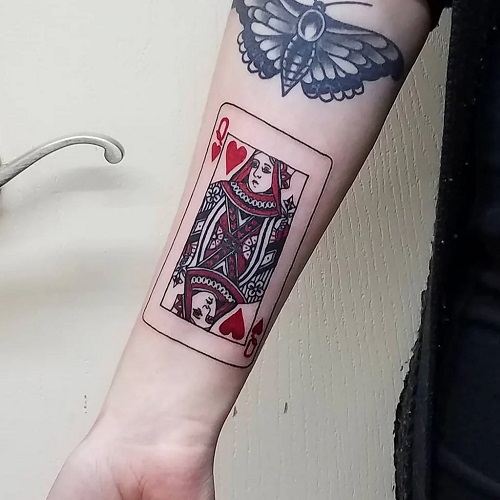 women Queen Tattoo 4