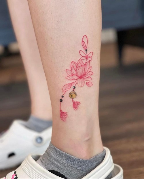 Trending Small Lotus Tattoo 3