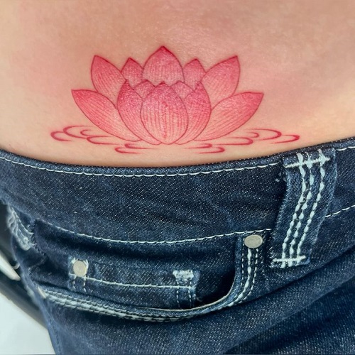 Trending Small Lotus Tattoo 4