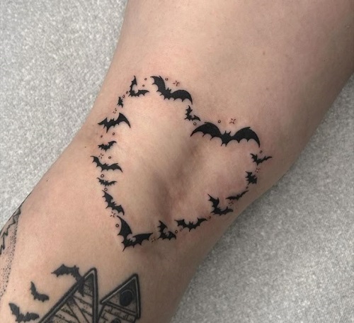 Inspiring Spooky Halloween tattoo 4
