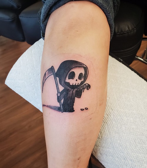 Small Spooky Halloween Inks tattoo 4