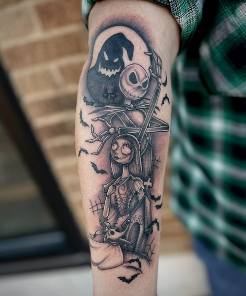Small Spooky Halloween Inks tattoo 5