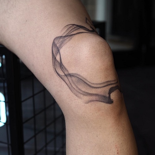 stunning Knee Tattoo 3