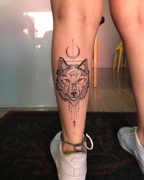 Stunning Wolf Tattoos 4