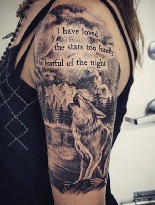 Stunning Wolf Tattoos 5