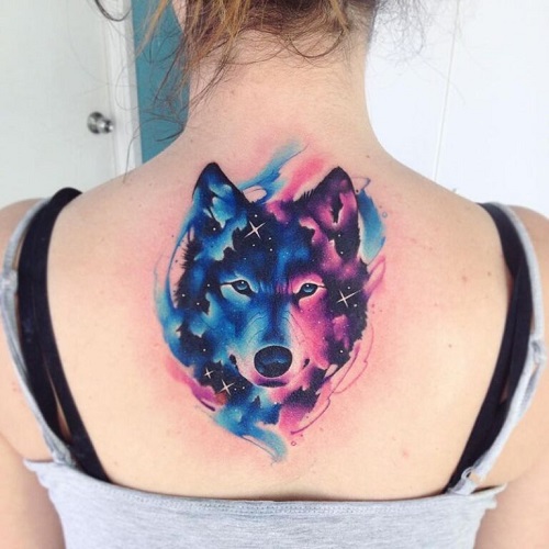 Wolf Tattoos for Women 5