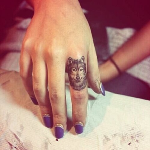 Wolf Tattoos for men 2
