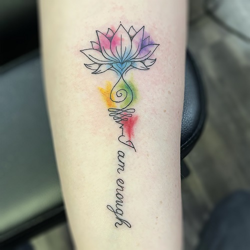 Trending Unalome Lotus Tattoo 5