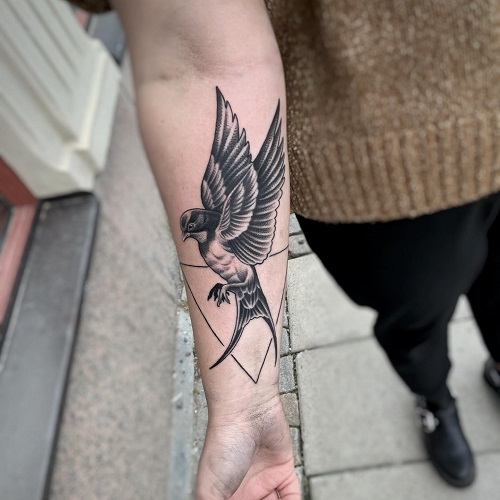 New Black & Grey Realism Tattoo 1