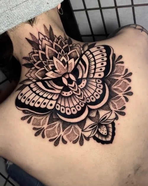 Inspiring Blackwork & Tribal Tattoos 1