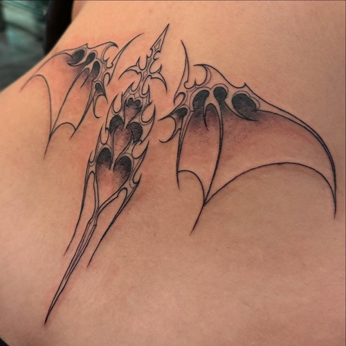 Stunning Cyber sigil tattoo 