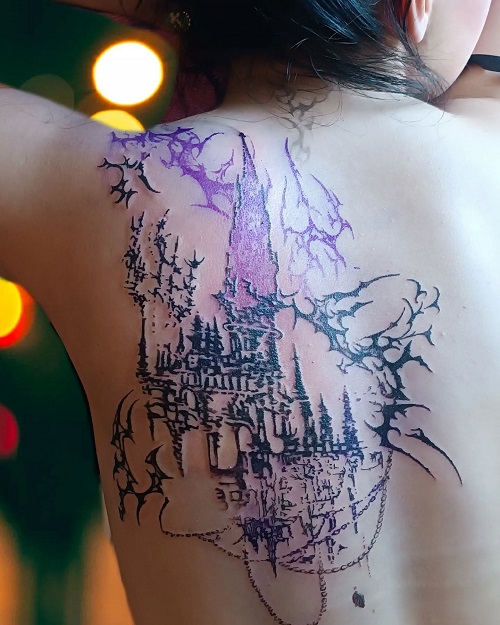 Stunning Cyber sigil tattoo 1