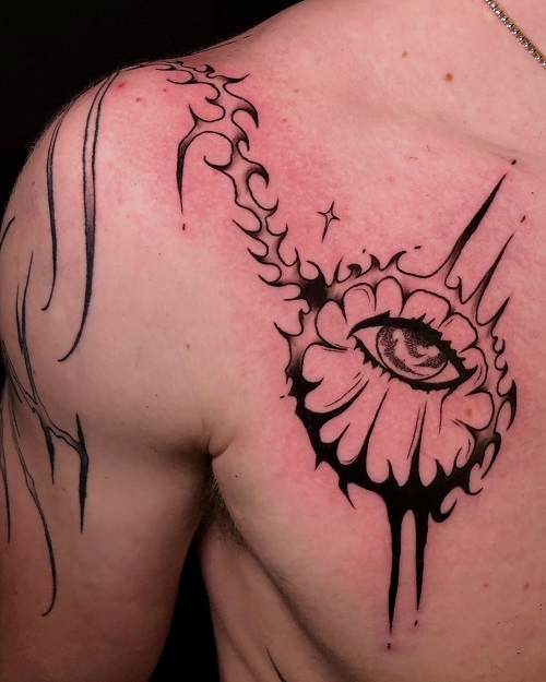 Stunning Cyber sigil tattoo 4