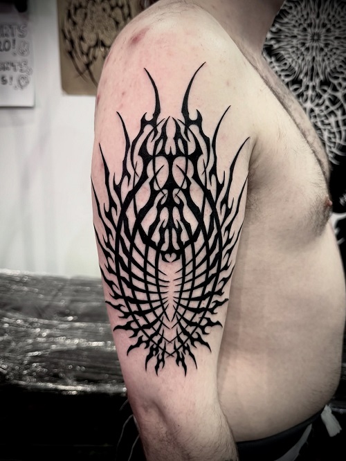 Stunning Cyber sigil tattoo 5