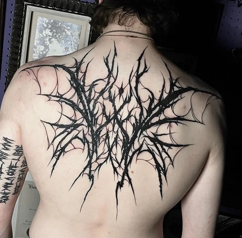 Cyber sigil tattoo 2
