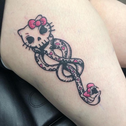 men Death Eater Tattoo 4