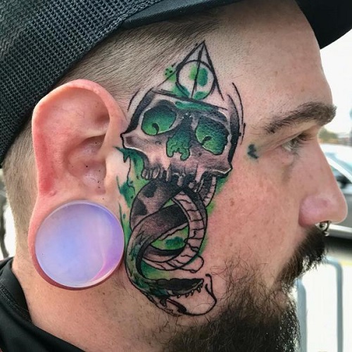 women Death Eater Tattoo 4