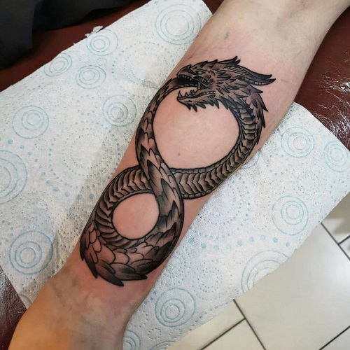 Ouroboros Tattoo 1