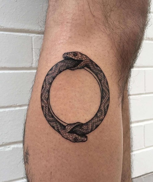 Inspiring Ouroboros Tattoo 1