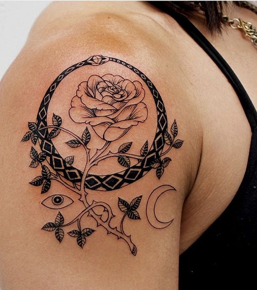 Inspiring Ouroboros Tattoo 2