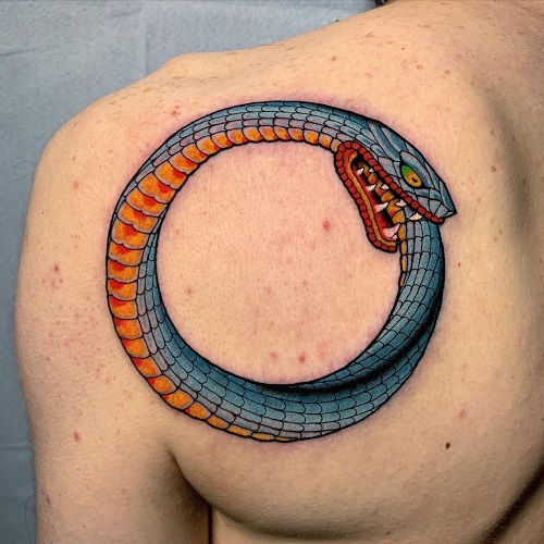 Inspiring Ouroboros Tattoo 4