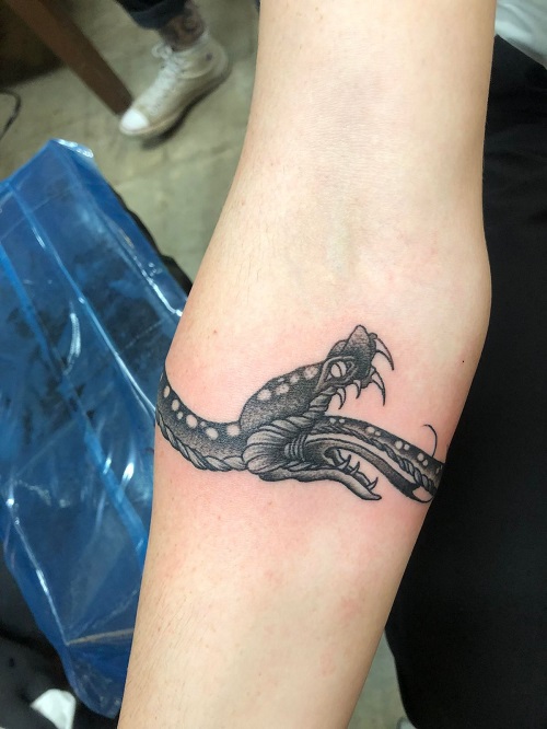 Inspiring Ouroboros Tattoo 5