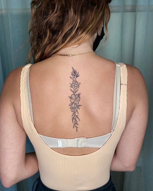 Bold Ephemeral Tattoo 1