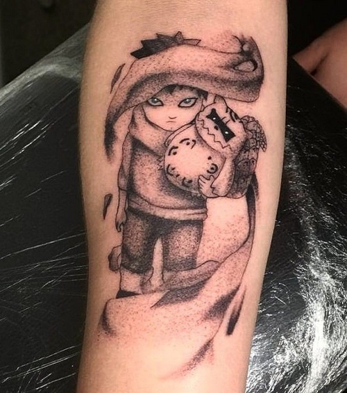 Viral Gaara tattoo 5