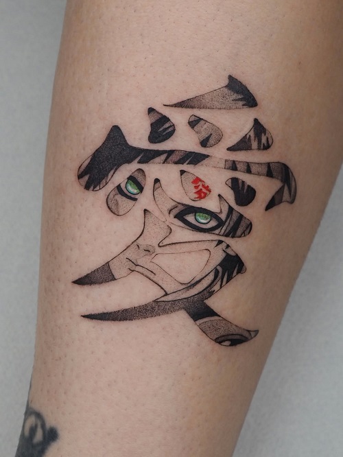 Trending Gaara tattoo 1