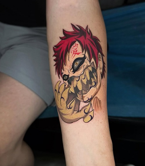 Trending Gaara tattoo 5