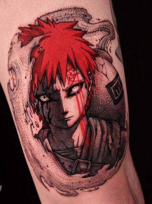 Gaara tattoo 3