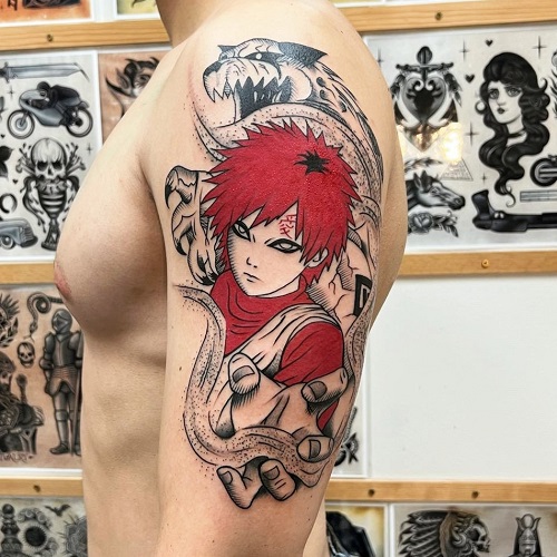 Gaara tattoo 4