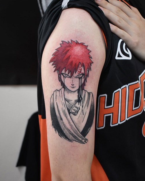 Viral Gaara tattoo 1